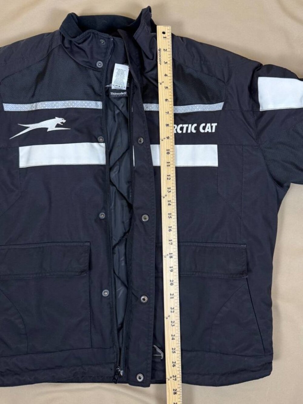 Arctic Cat Vintage Arcticwear Snowmobile Jacket Men’s Large - Picture 13 of 14